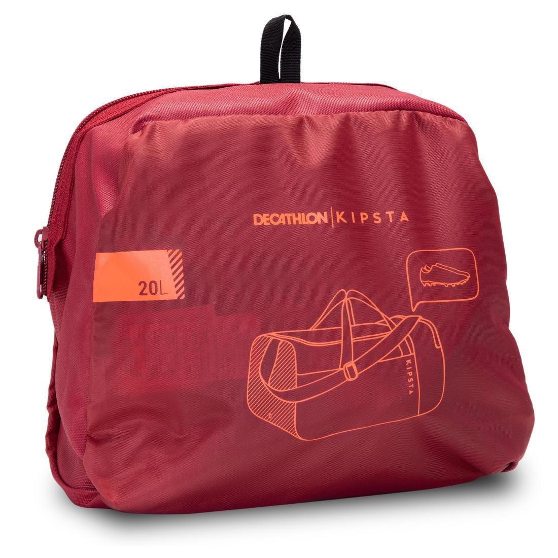 Sports Bag Kipocket, Burgundy, No Color, large image number 2
