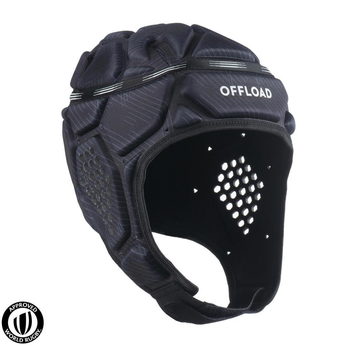 R500 Rugby Scrum Cap, Charcoal Grey, , large image number 6