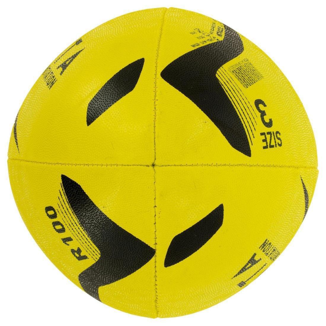 Rugby Ball Initiation, Yellow, No Color, large image number 1