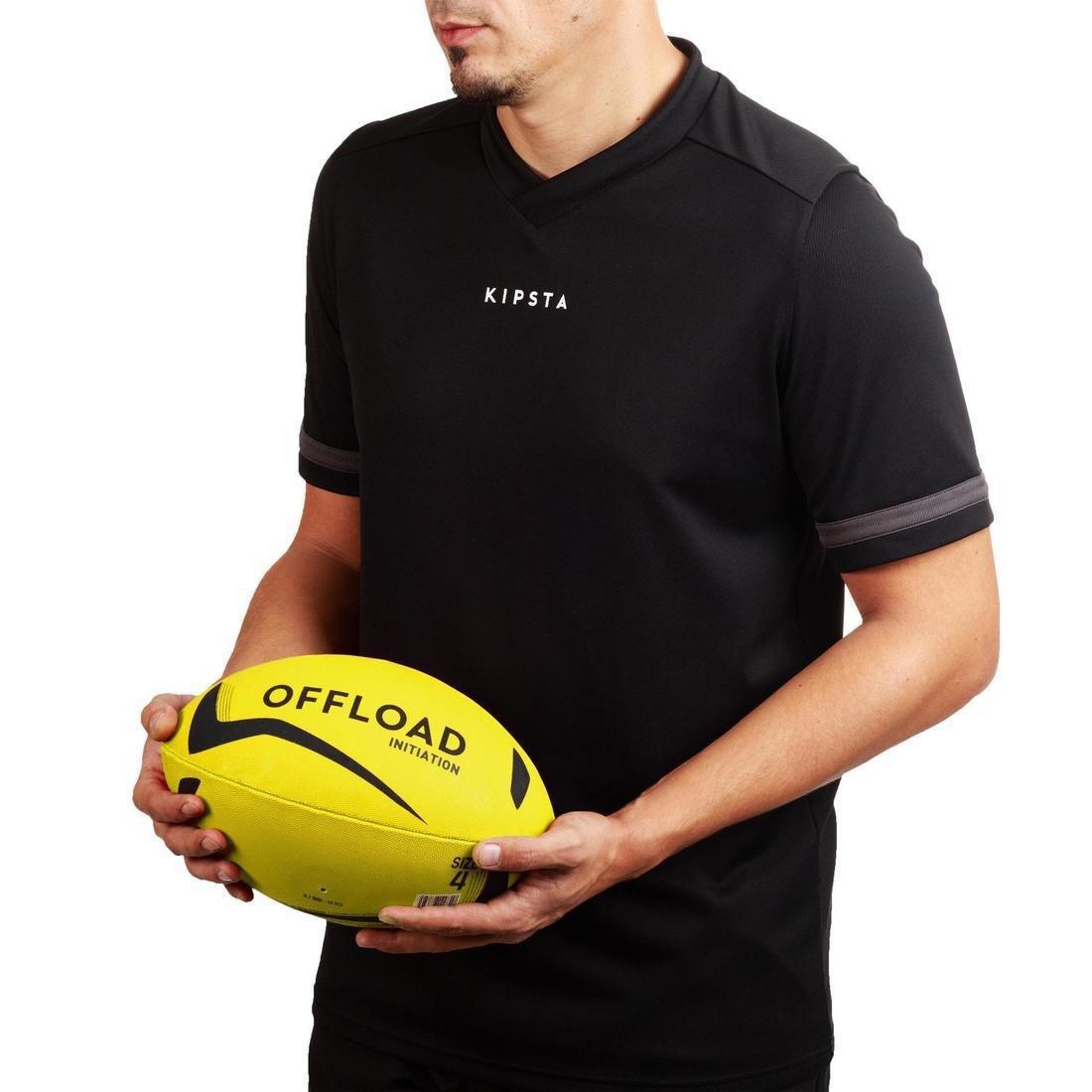 Rugby Ball Initiation, Yellow, No Color, large image number 4