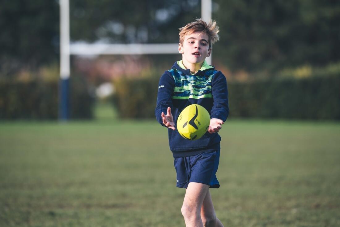 Rugby Ball Initiation, Yellow, No Color, large image number 13