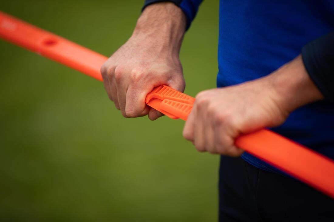 Football Training Bars Twin-Pack Modular, Orange, No Color, large image number 6