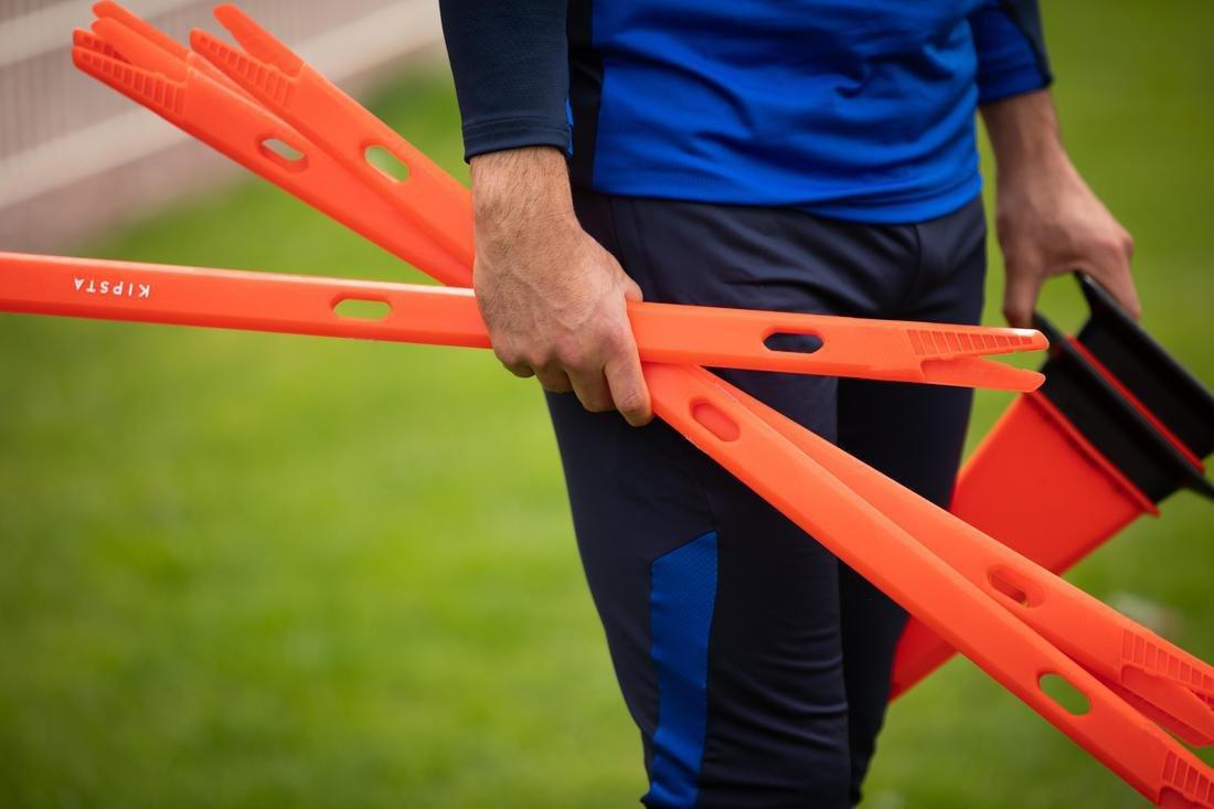 KIPSTA - Football Training Bars Twin-Pack Modular, Orange