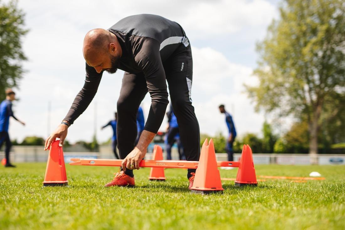 KIPSTA - Football Training Bars Twin-Pack Modular, Orange