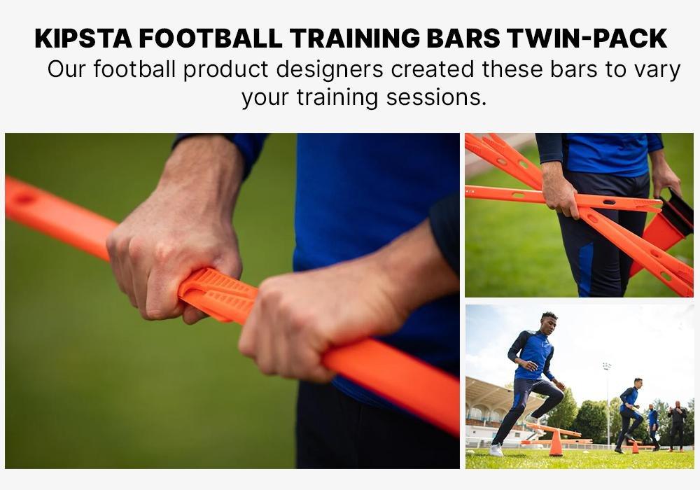 Football Training Bars Twin-Pack Modular, Orange, No Color, large image number 17