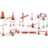 KIPSTA - Weighted Training Cones 4-Pack Modular, Orange