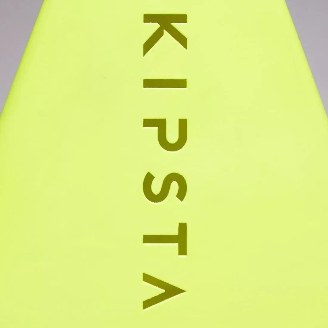 KIPSTA - Training Cones 6-Pack Essential, Fluo Lime Yellow