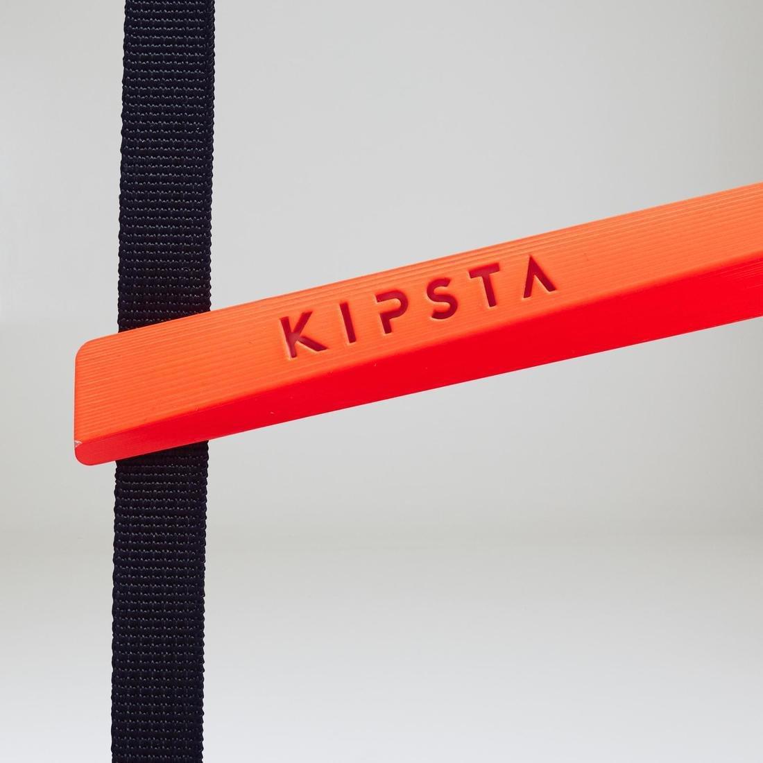 Essential Football Agility Ladder, Fluo Blood Orange, No Color, large image number 2