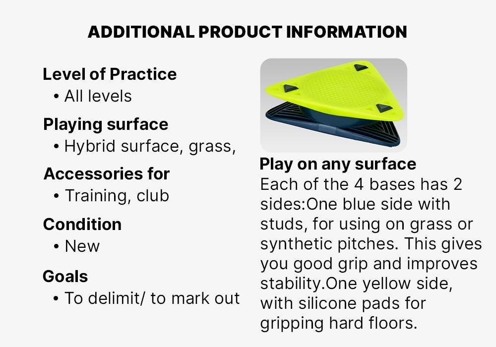 KIPSTA - Essential Pitch Marker, Yellow