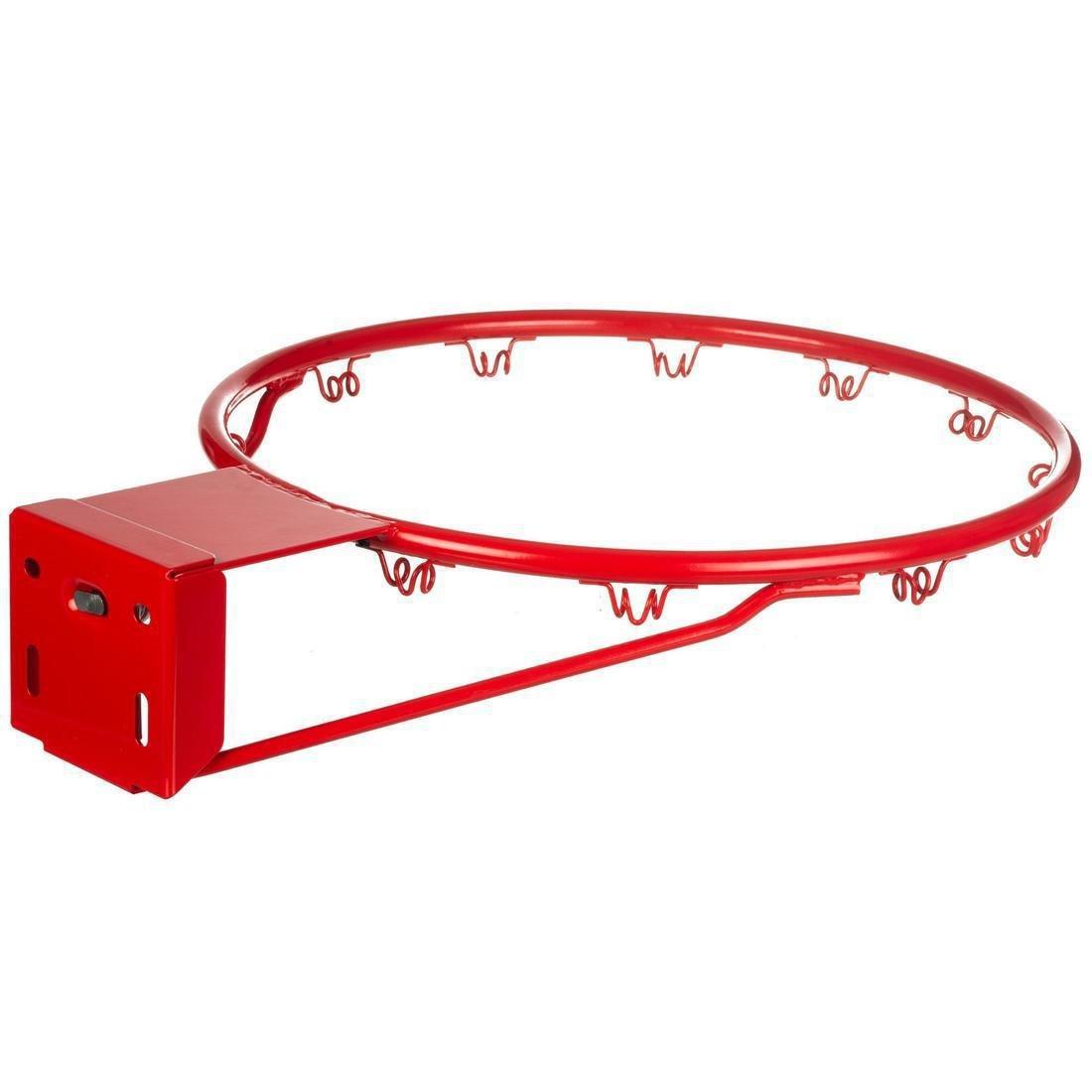 TARMAK - R900 Official Flexible Basketball Rim for Basketball Baskets, Red