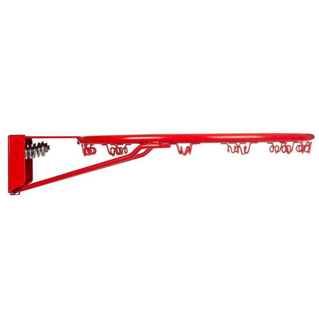 TARMAK - R900 Official Flexible Basketball Rim for Basketball Baskets, Red