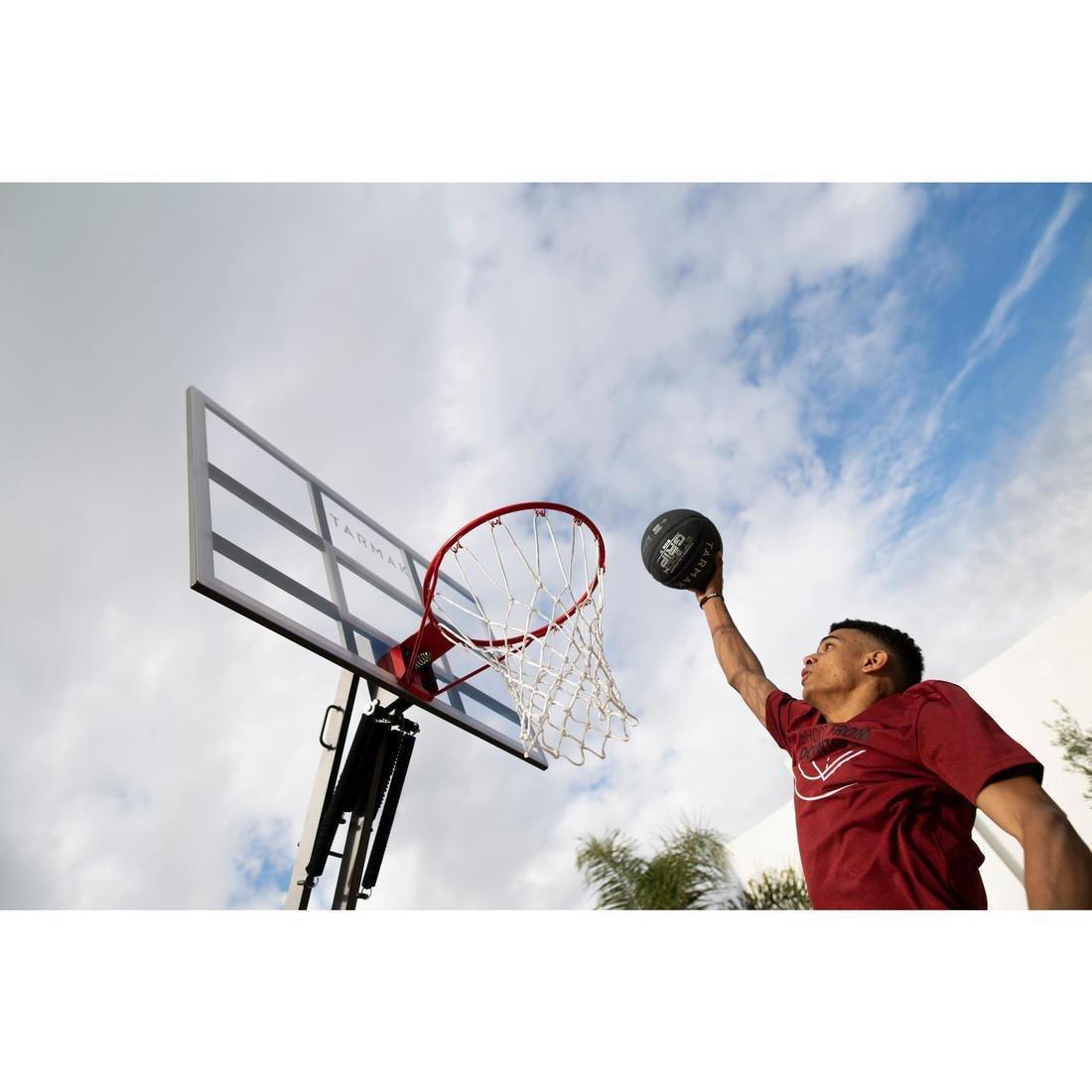 R900 Official Flexible Basketball Rim for Basketball Baskets, Red, No Color, large image number 4