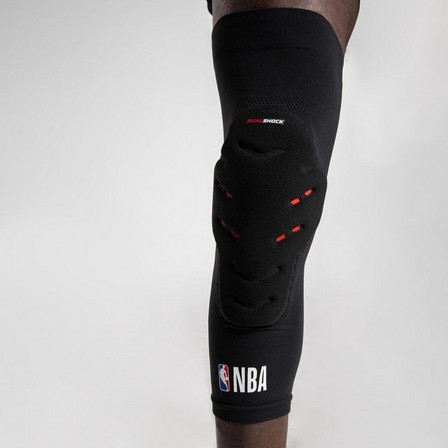TARMAK - Adult Protective Basketball Knee Pads Twin-Pack - Nba, Black