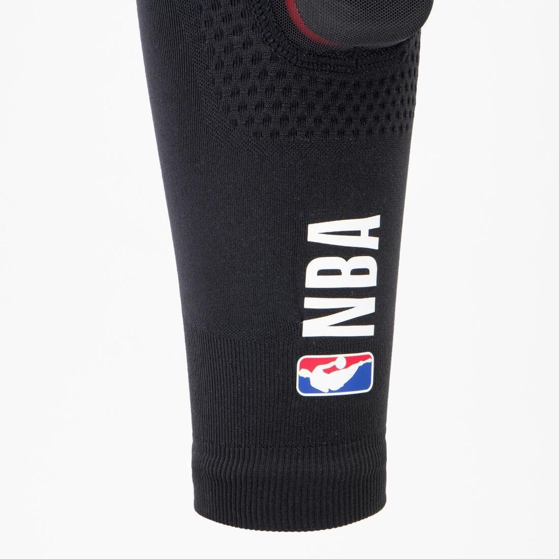 Kids' Basketball Elbow Guard Ep500 - NBA | Dualshock, Black, No Color, large image number 4