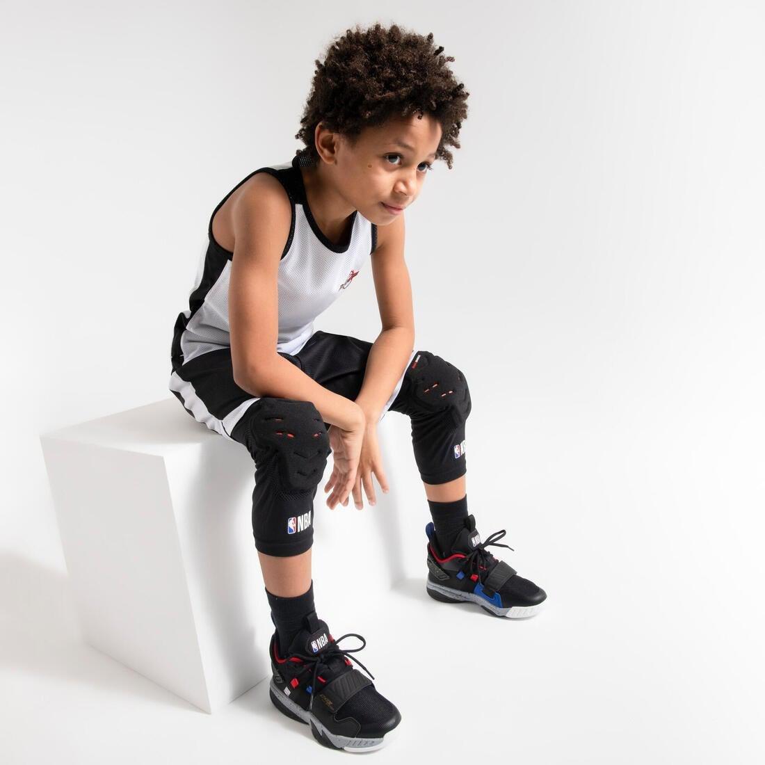 Kids' Basketball Knee Brace Kp500 - NBA | Dualshock, Black, , large image number 1