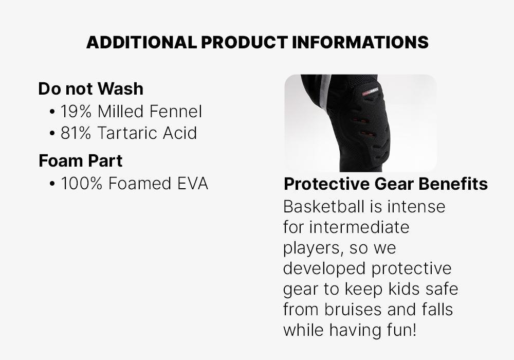 Kids' Basketball Knee Brace Kp500 - NBA | Dualshock, Black, , large image number 10