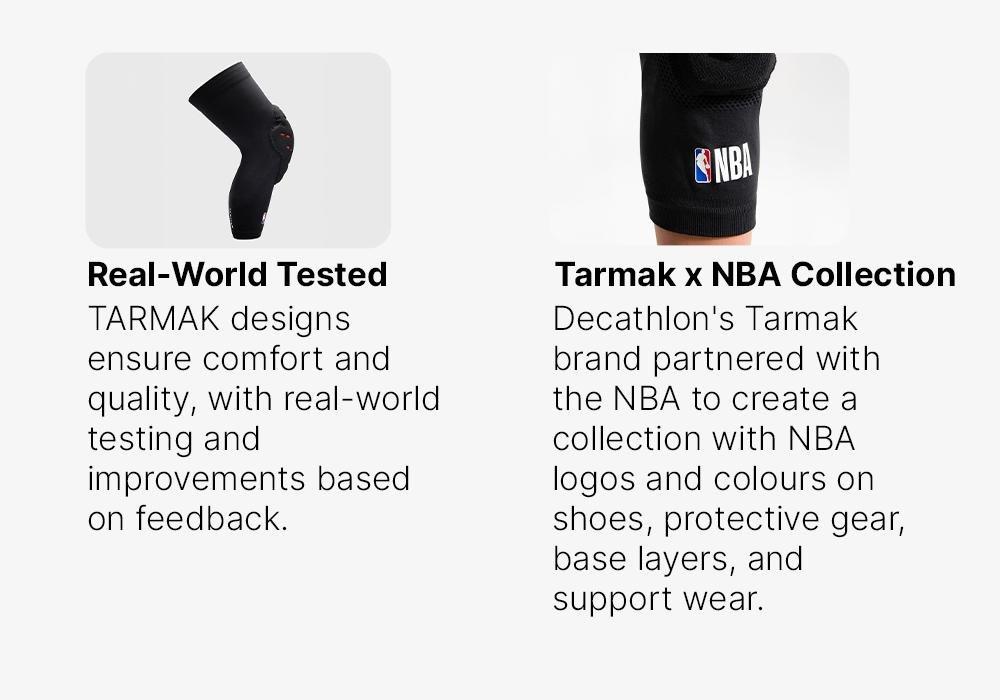 Kids' Basketball Knee Brace Kp500 - NBA | Dualshock, Black, , large image number 11