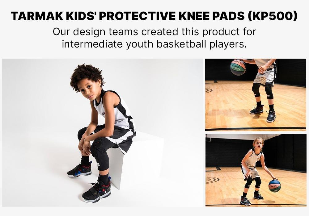 Kids' Basketball Knee Brace Kp500 - NBA | Dualshock, Black, , large image number 12