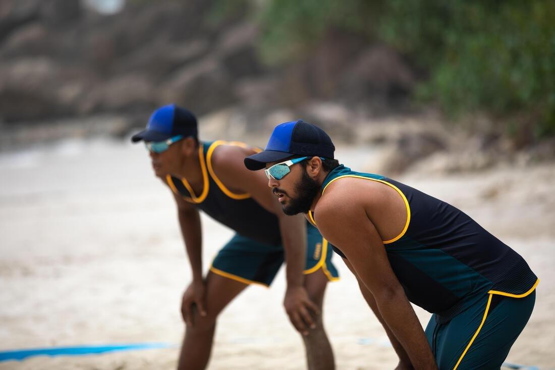 Polarised Beach Sports Sunglasses, Blue, No Color, large image number 6