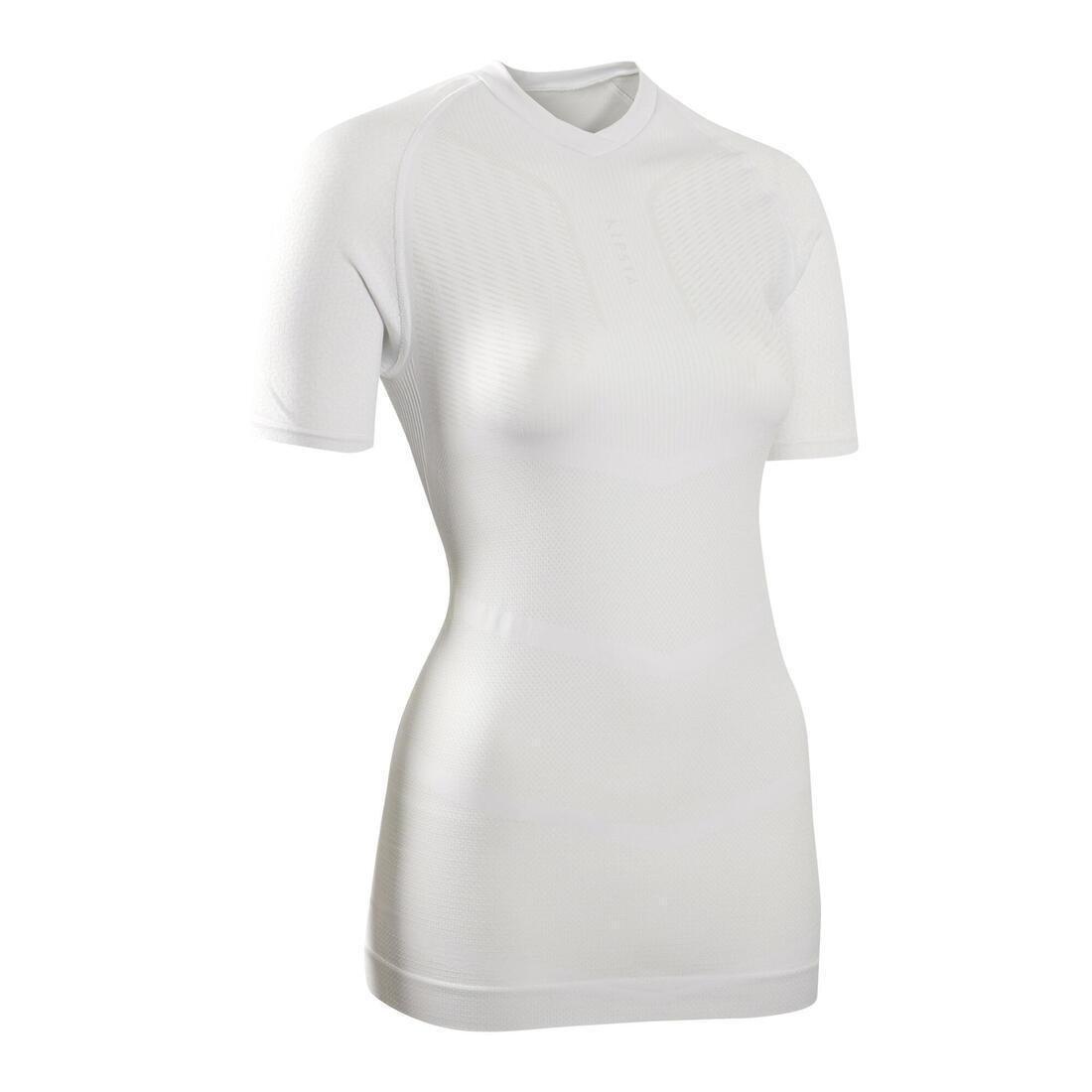 Adult Short-Sleeved Football Thermal Base Layer Top Keepdry500, Black, , large image number 13