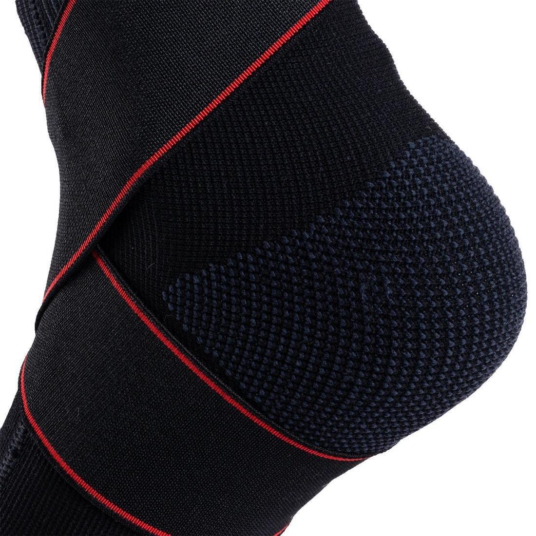 Strong 100 Right/Left Ankle Ligament Support, Black, No Color, large image number 4