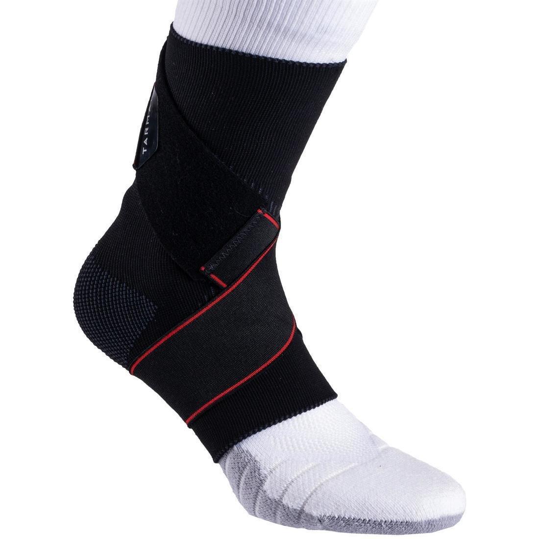 Strong 100 Right/Left Ankle Ligament Support, Black, No Color, large image number 7