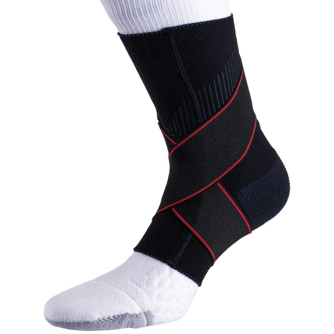 Strong 100 Right/Left Ankle Ligament Support, Black, No Color, large image number 9