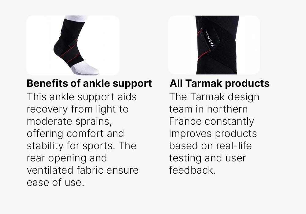 Strong 100 Right/Left Ankle Ligament Support, Black, No Color, large image number 12