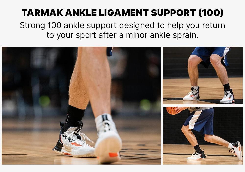 Strong 100 Right/Left Ankle Ligament Support, Black, No Color, large image number 13