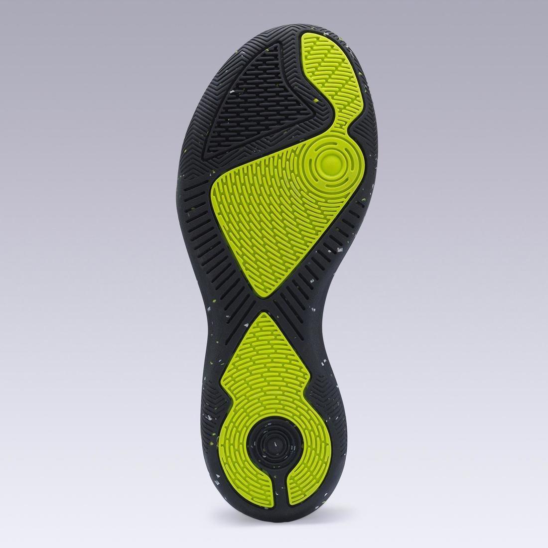 Kids' Futsal Trainers Eskudo 500, Lime Green, , large image number 4
