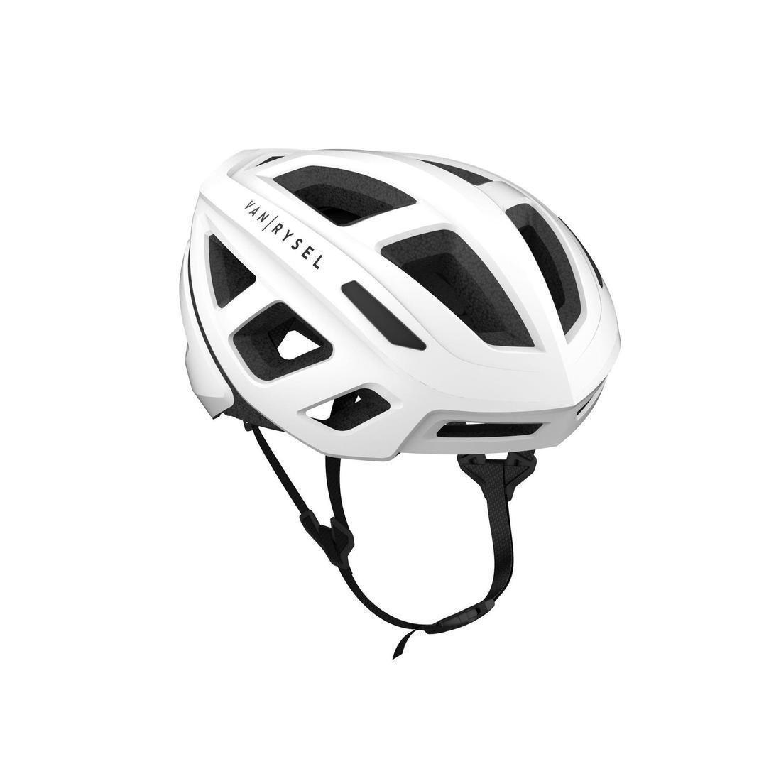 Roadr 500 Road Cycling Helmet, Fluo Lime Yellow, , large image number 4