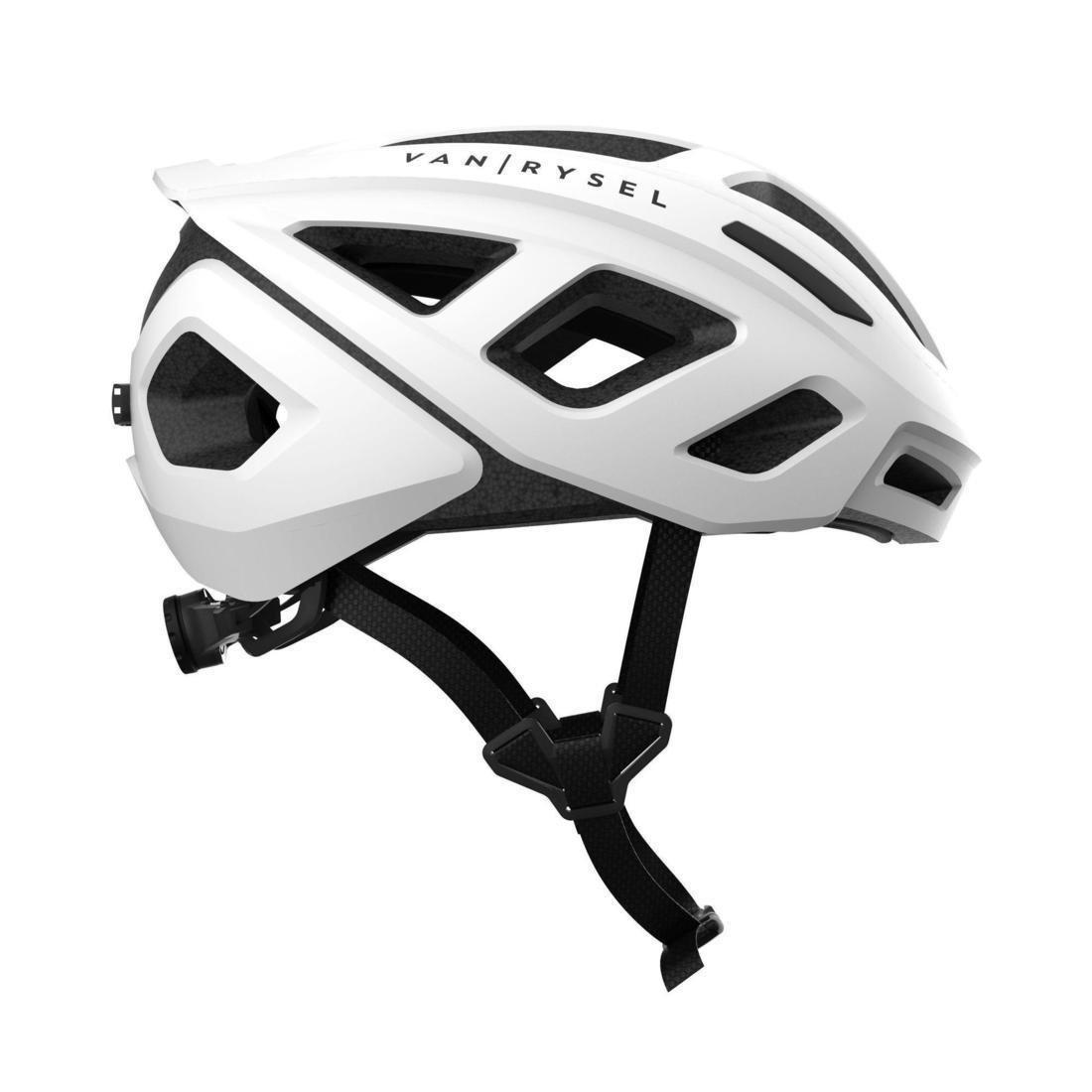 VAN RYSEL - Roadr500 Road Cycling Helmet, Snow White