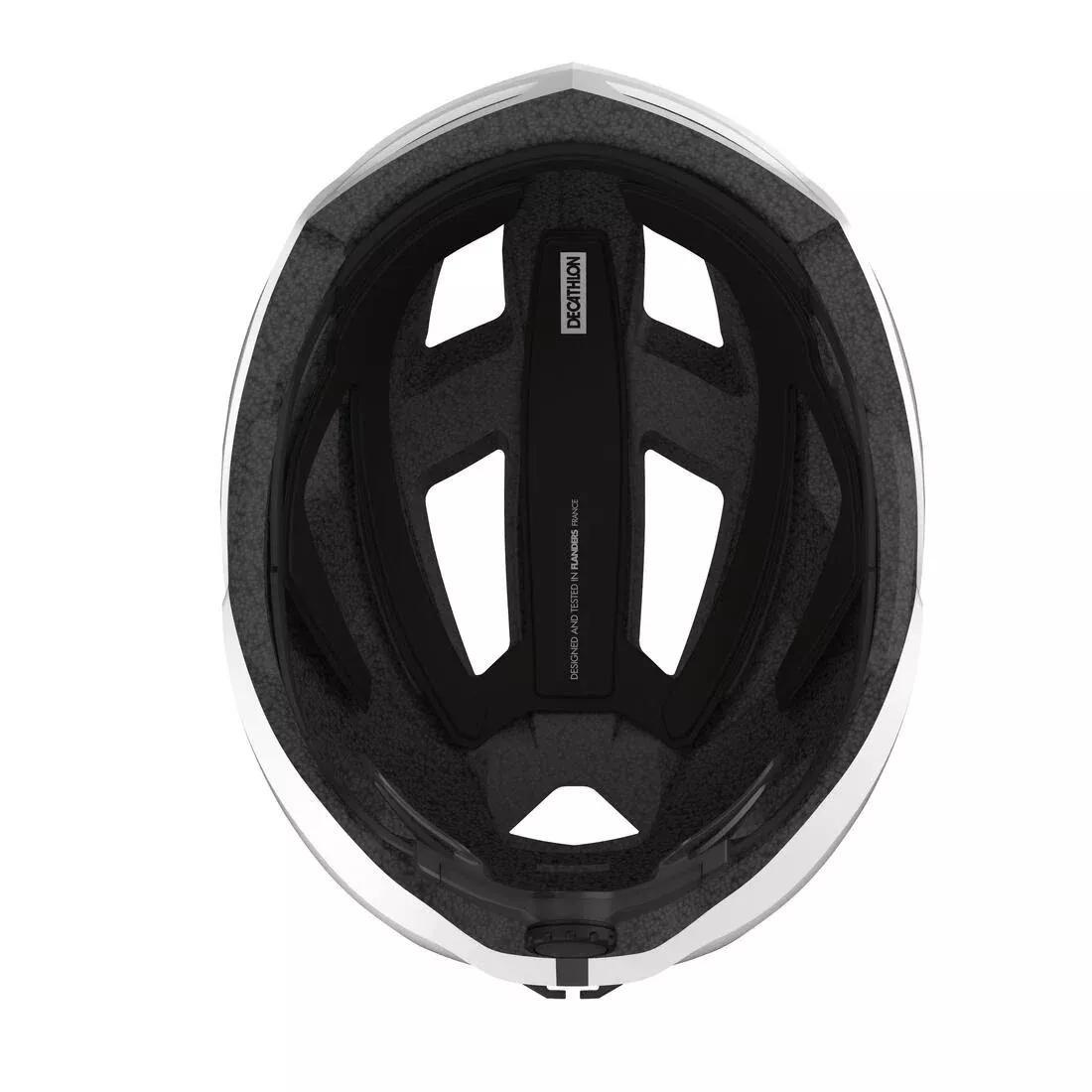 VAN RYSEL - Roadr500 Road Cycling Helmet, Snow White