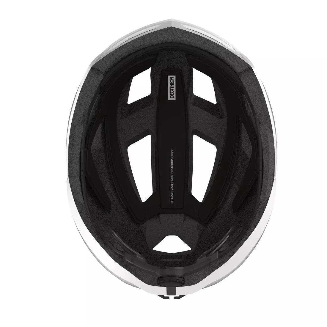 Roadr500 Road Cycling Helmet, Snow White, , large image number 11