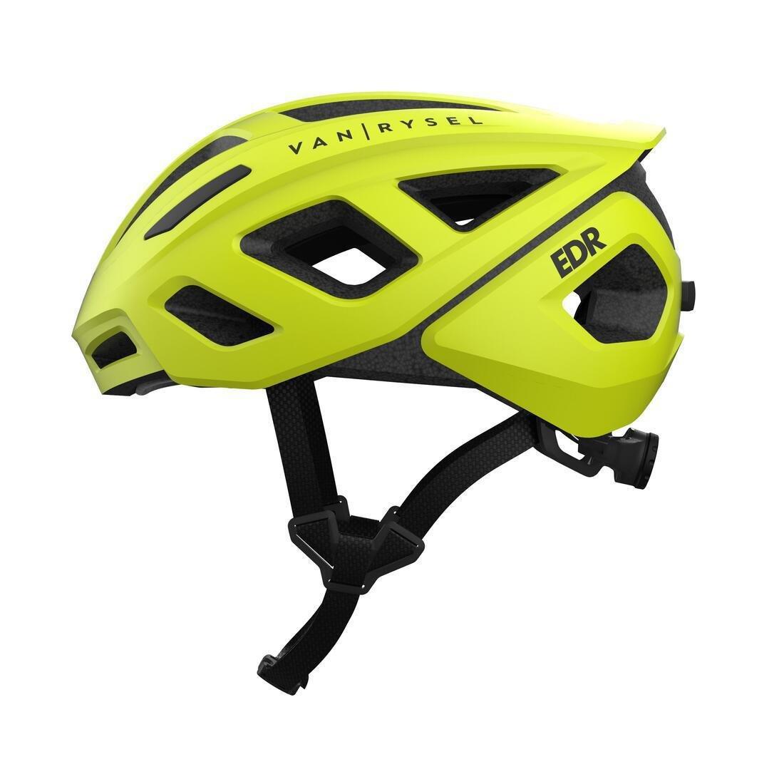 Adults Road Cycling Helmet - Roadr 500, Black, , large image number 6