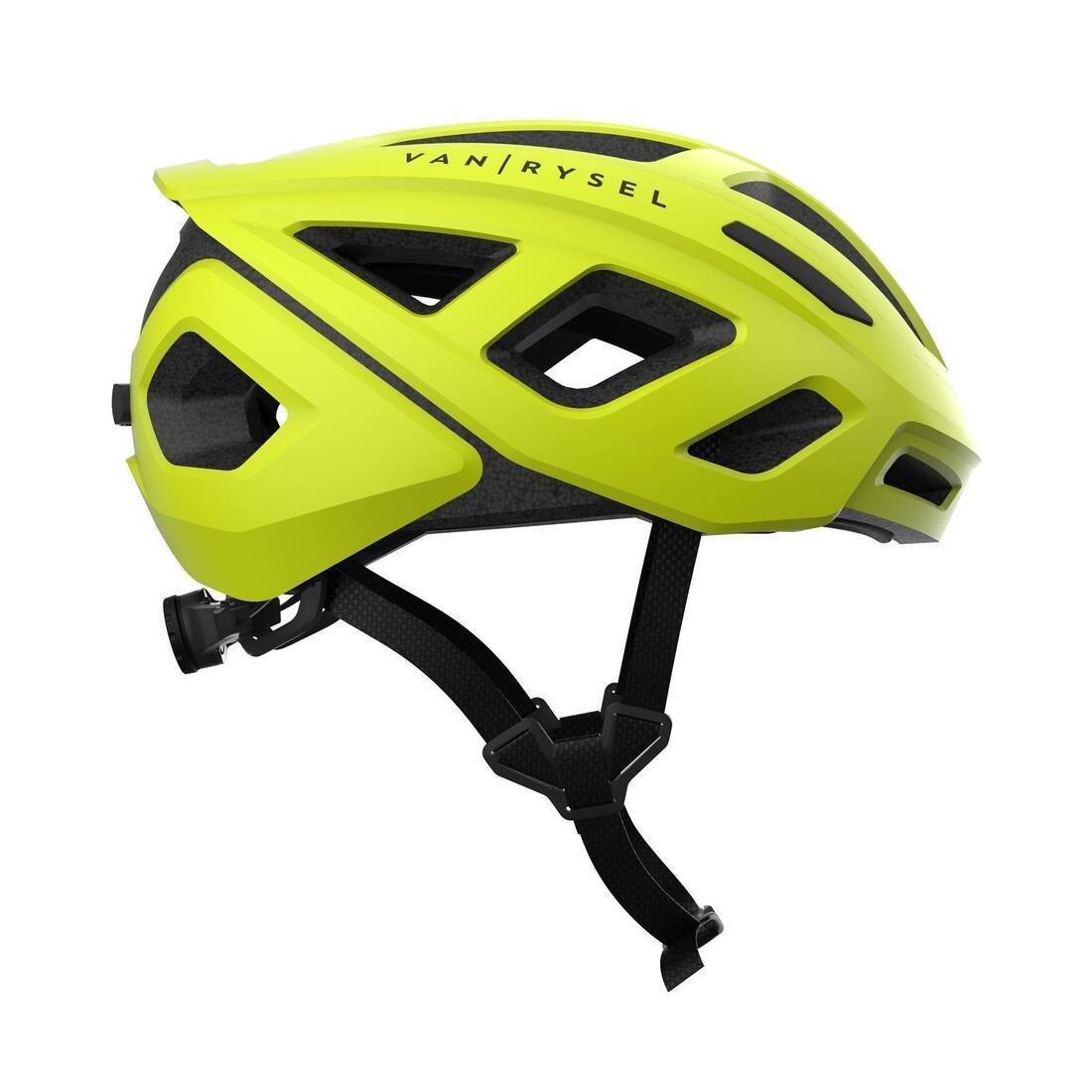 Adults Road Cycling Helmet - Roadr 500, Black, , large image number 7