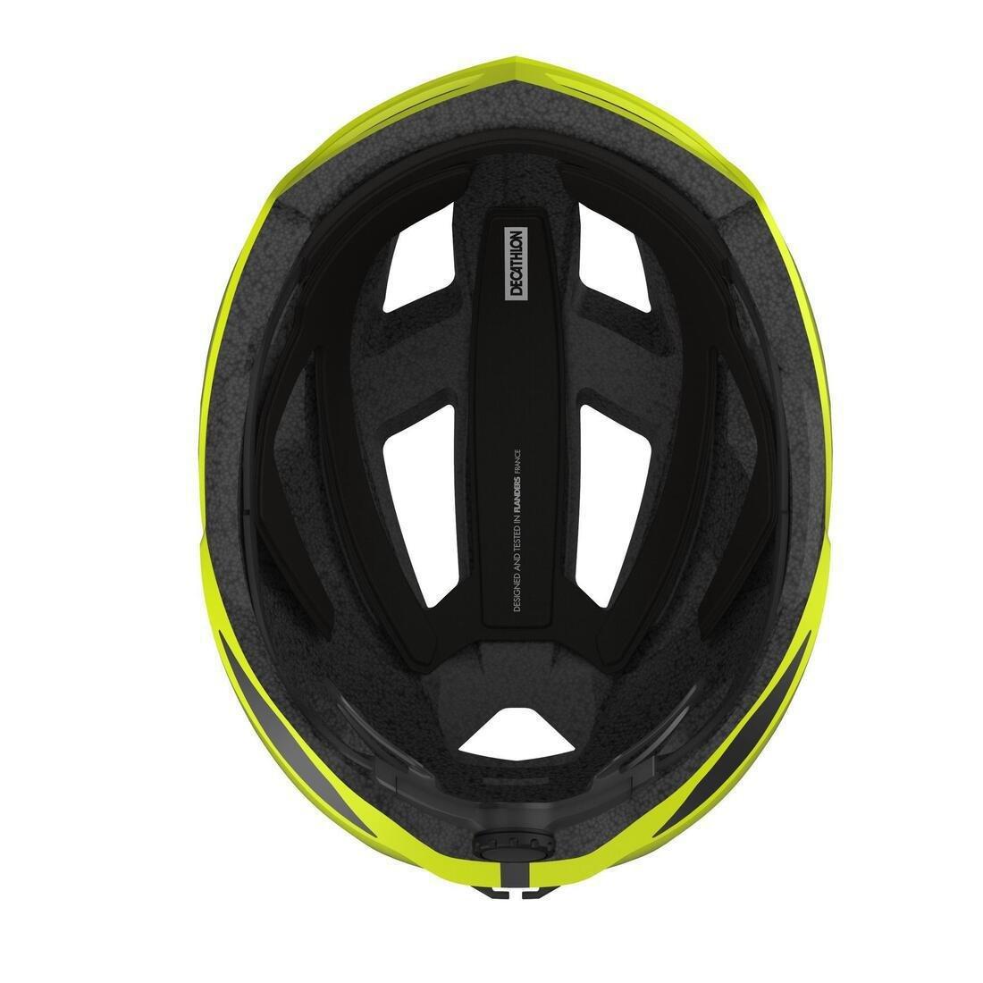 Adults Road Cycling Helmet - Roadr 500, Black, , large image number 11