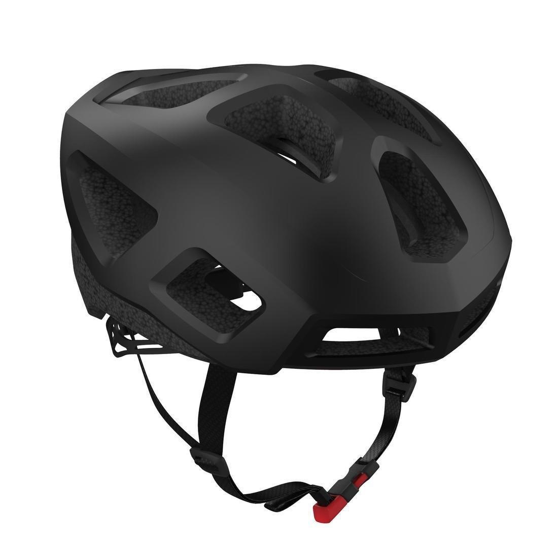 Roadr 100 Cycling Helmet, Black, No Color, medium