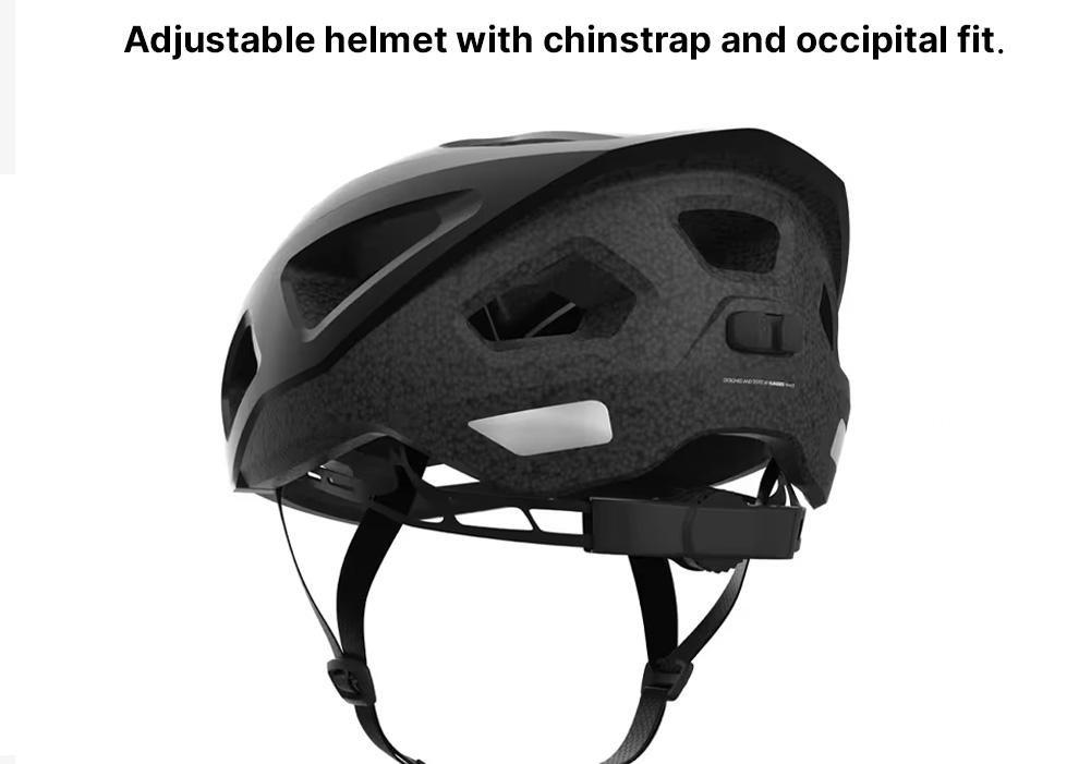 Roadr 100 Cycling Helmet, Black, , large image number 19
