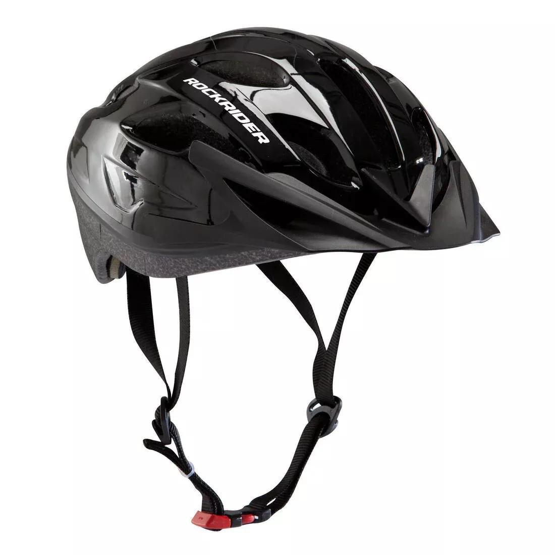 ROCKRIDER - Mountain Bike Helmet ST 50 - Black