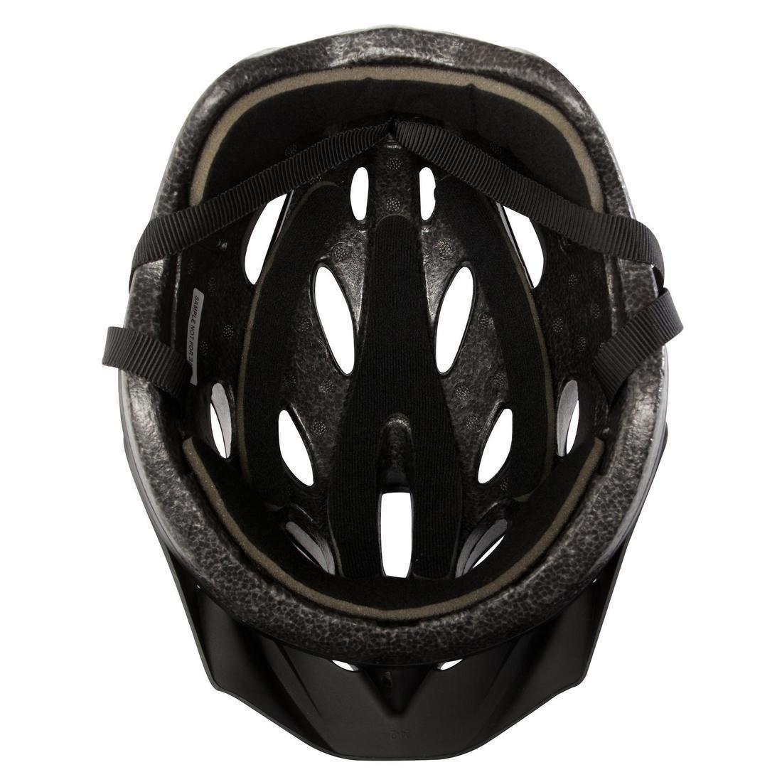 BLACK Mountain Bike Helmet ST 50 - Black, No Color, large image number 4