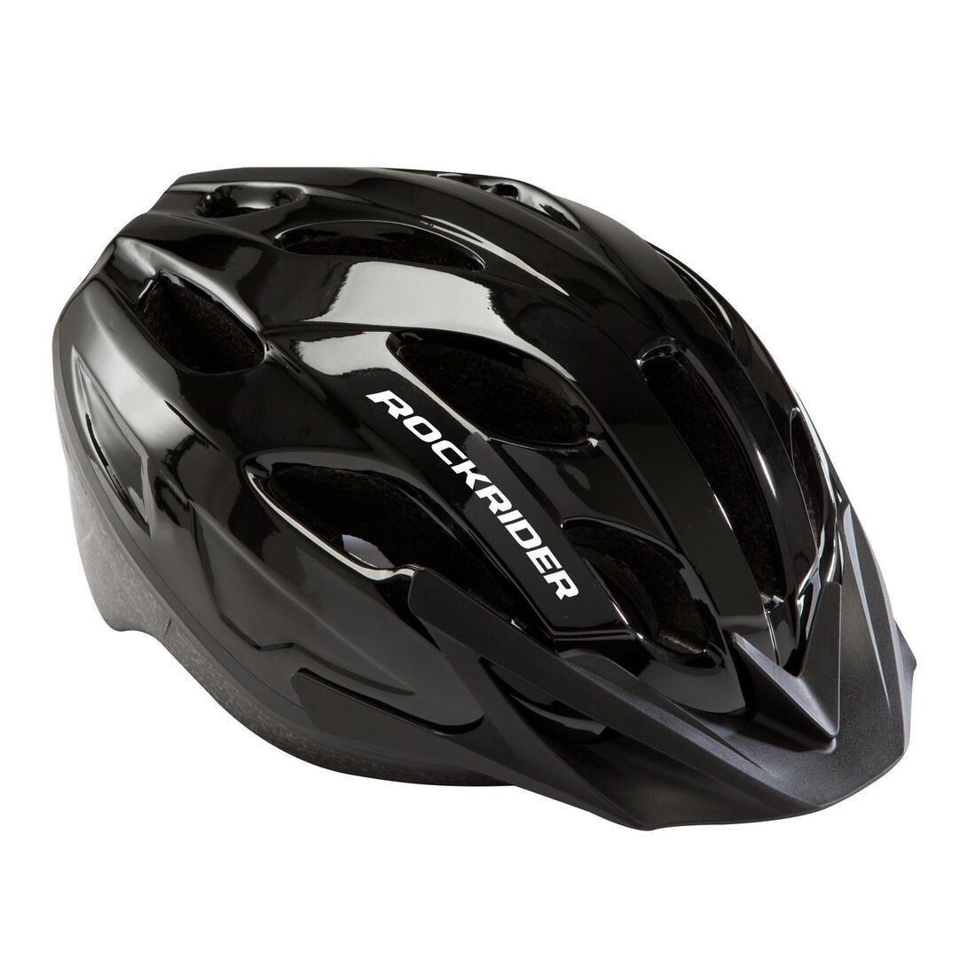 ROCKRIDER - Mountain Bike Helmet ST 50 - Black