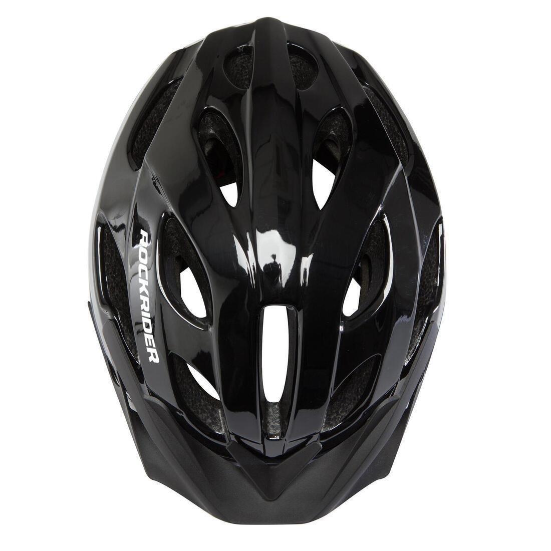 ROCKRIDER - Mountain Bike Helmet ST 50 - Black