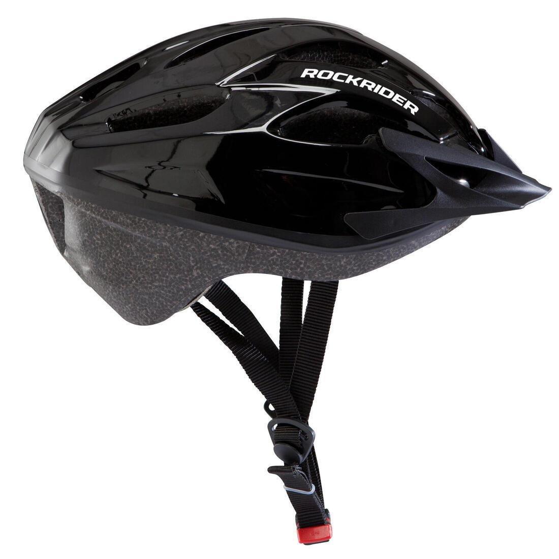 BLACK Mountain Bike Helmet ST 50 - Black, No Color, large image number 8