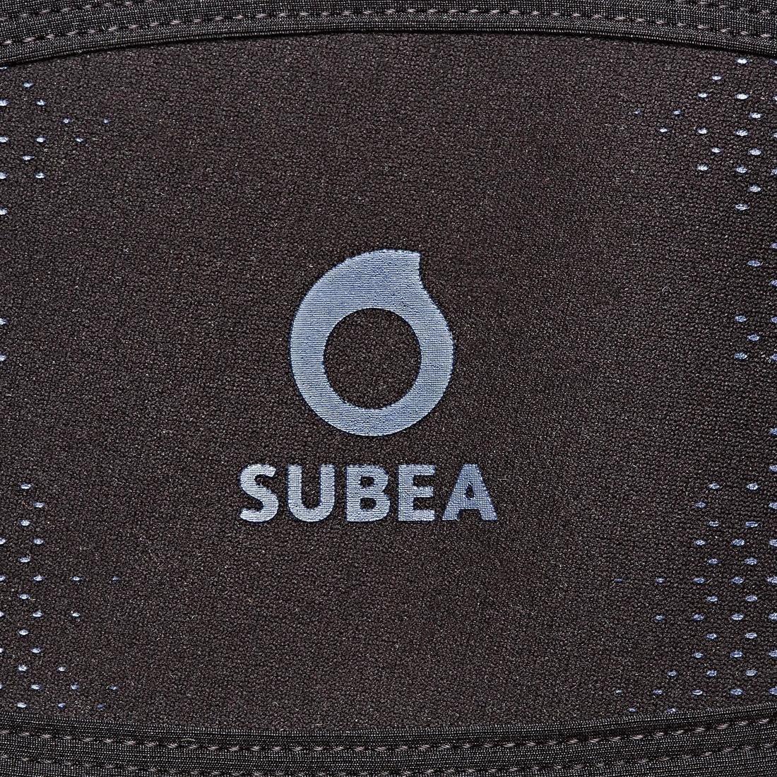 BLACK Neoprene over-strap for diving masks, No Color, large image number 3
