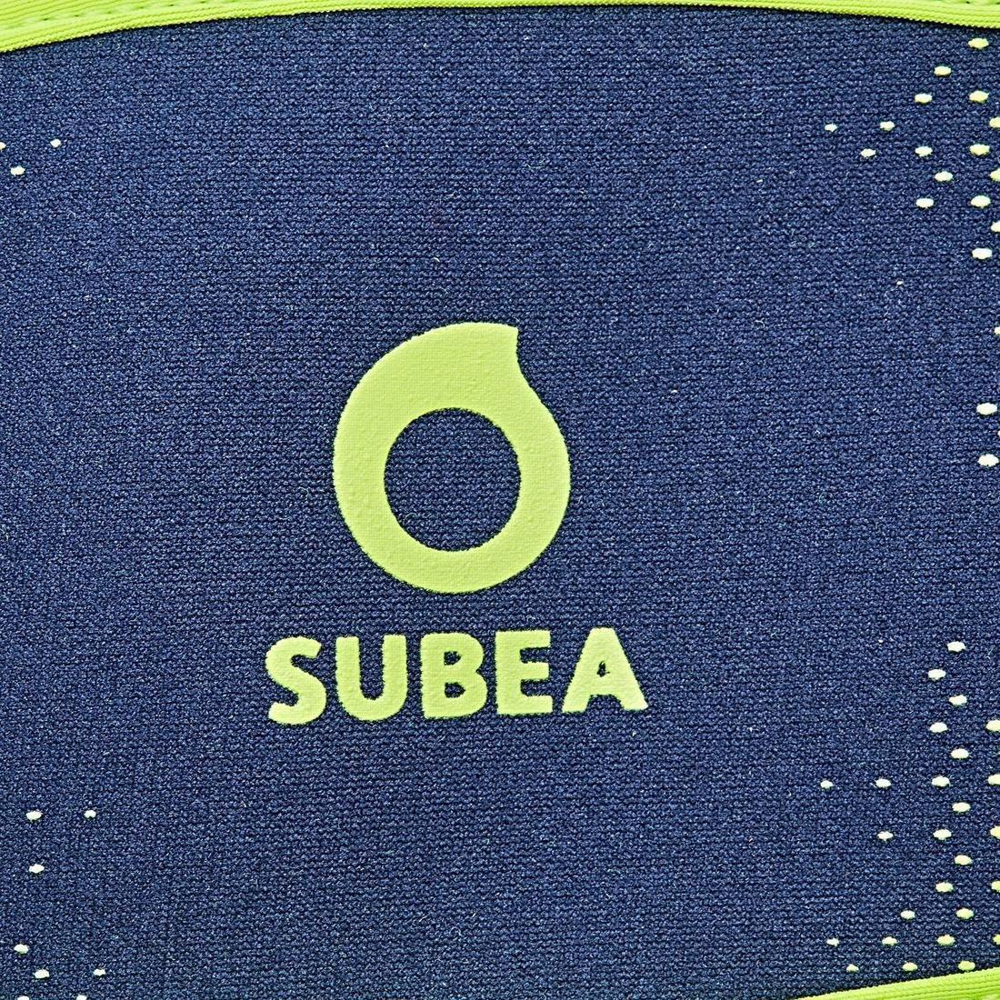 BLACK Neoprene over-strap for diving masks, No Color, large image number 5
