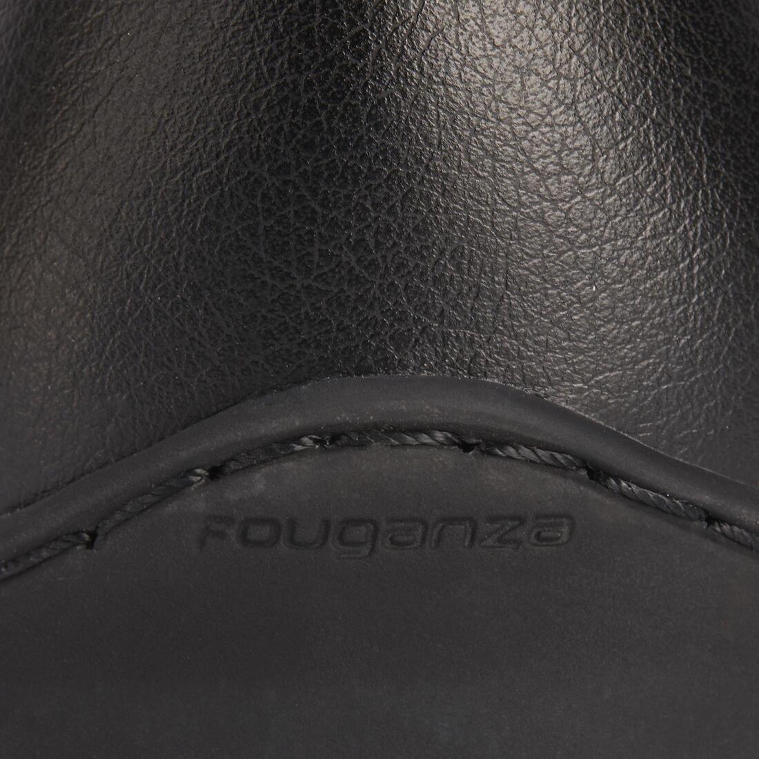 BLACK 500 Adult Synthetic Horse Riding Long Boots, , large image number 10