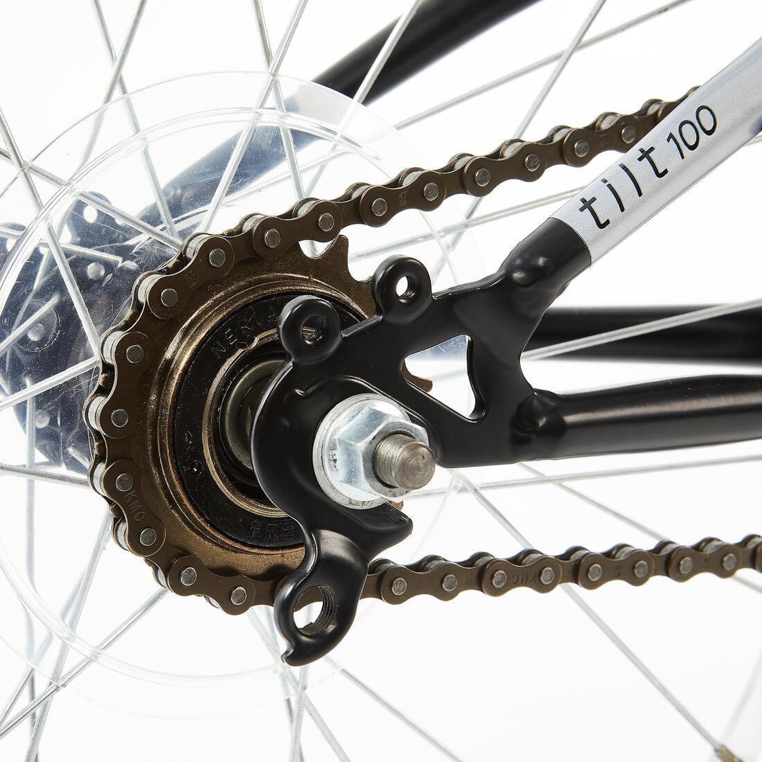 20 Inch Folding Bike Btwin 100, Black, No Color, medium