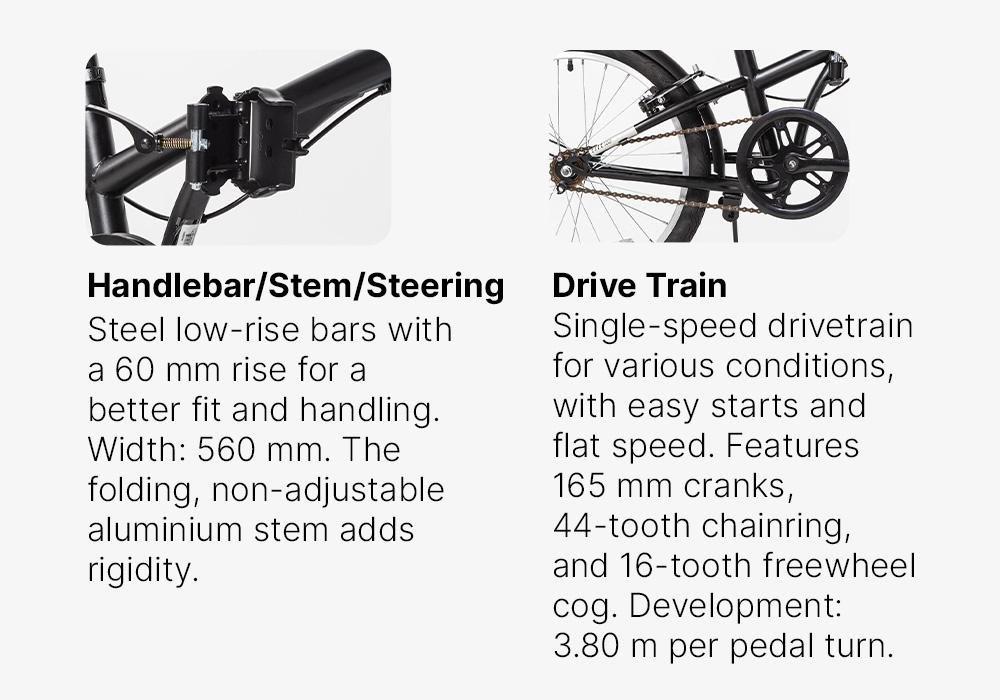 20 Inch Folding Bike Btwin 100, Black, , large image number 17