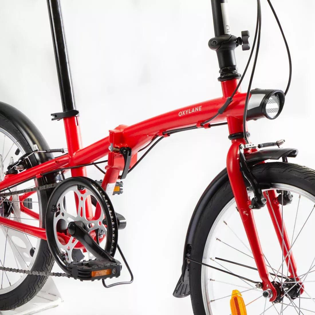 BRIGHT RED Tilt 120 folding bike - red, No Color, large image number 14